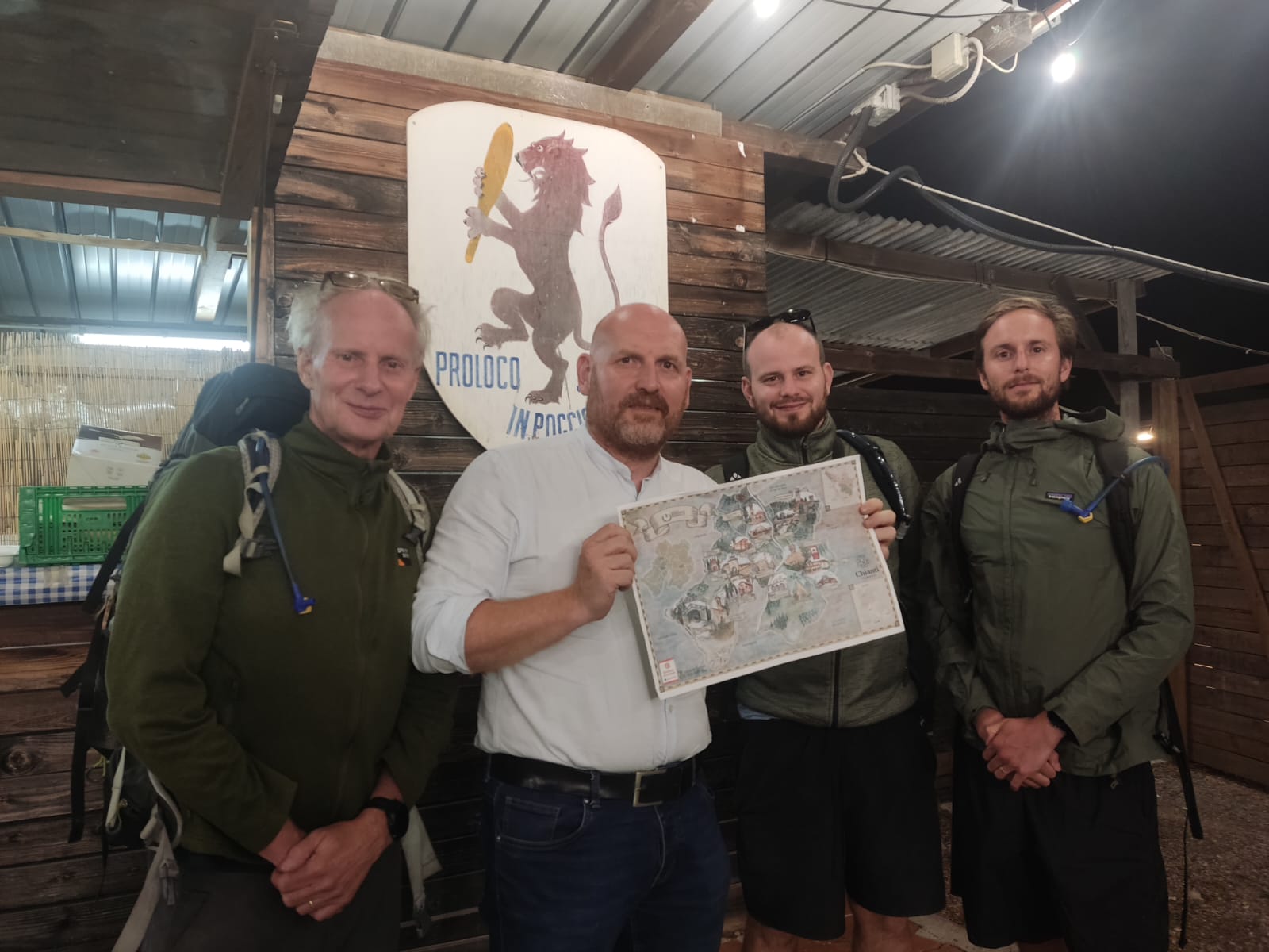 La nuova mappa turistica disponibile presso gli InfoPoint del territorio (Fonte foto Comune di Barberino e Tavarnelle)