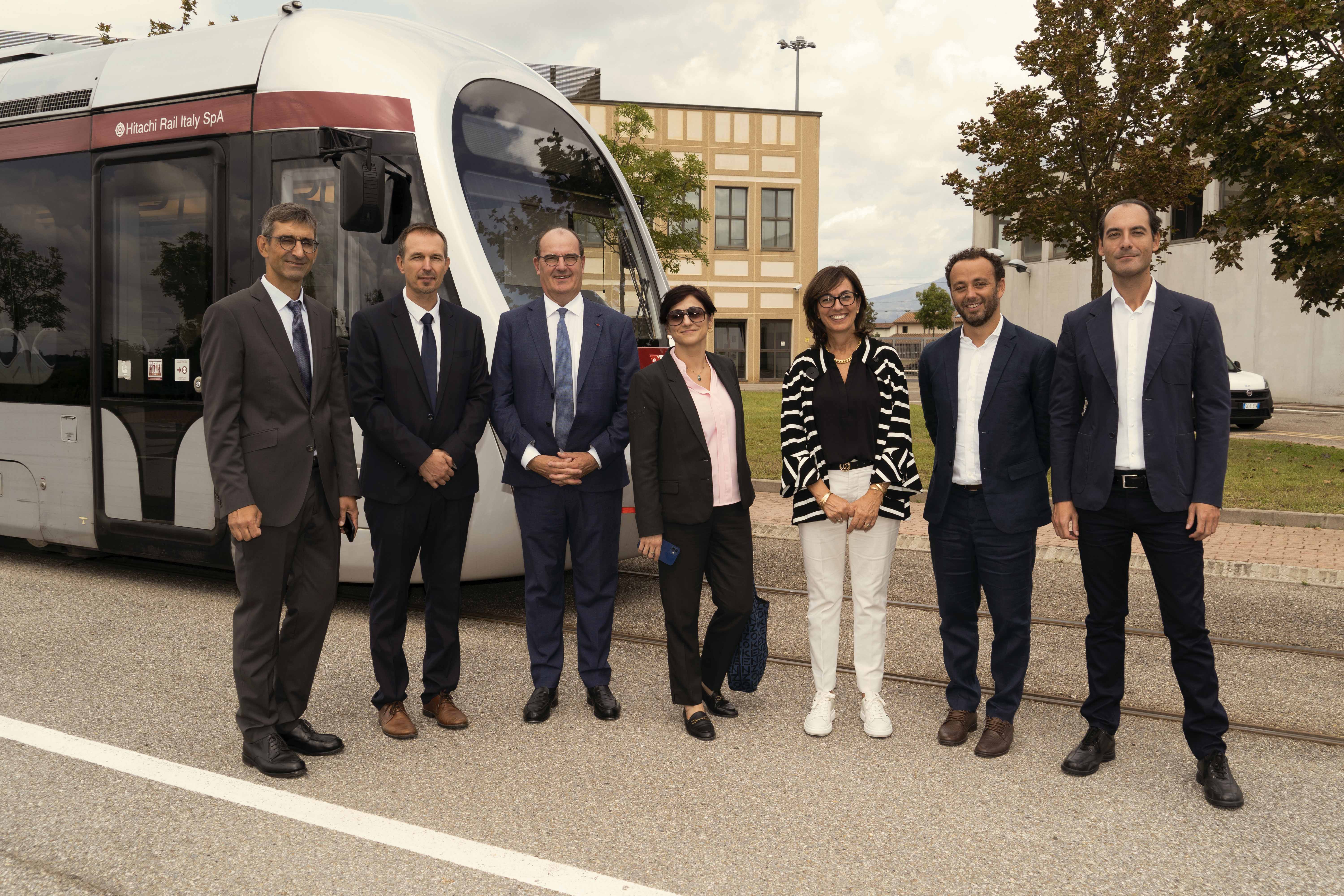 Il presidente del gruppo francese Jean Castex ha visitato Autolinee Toscane e Gest
