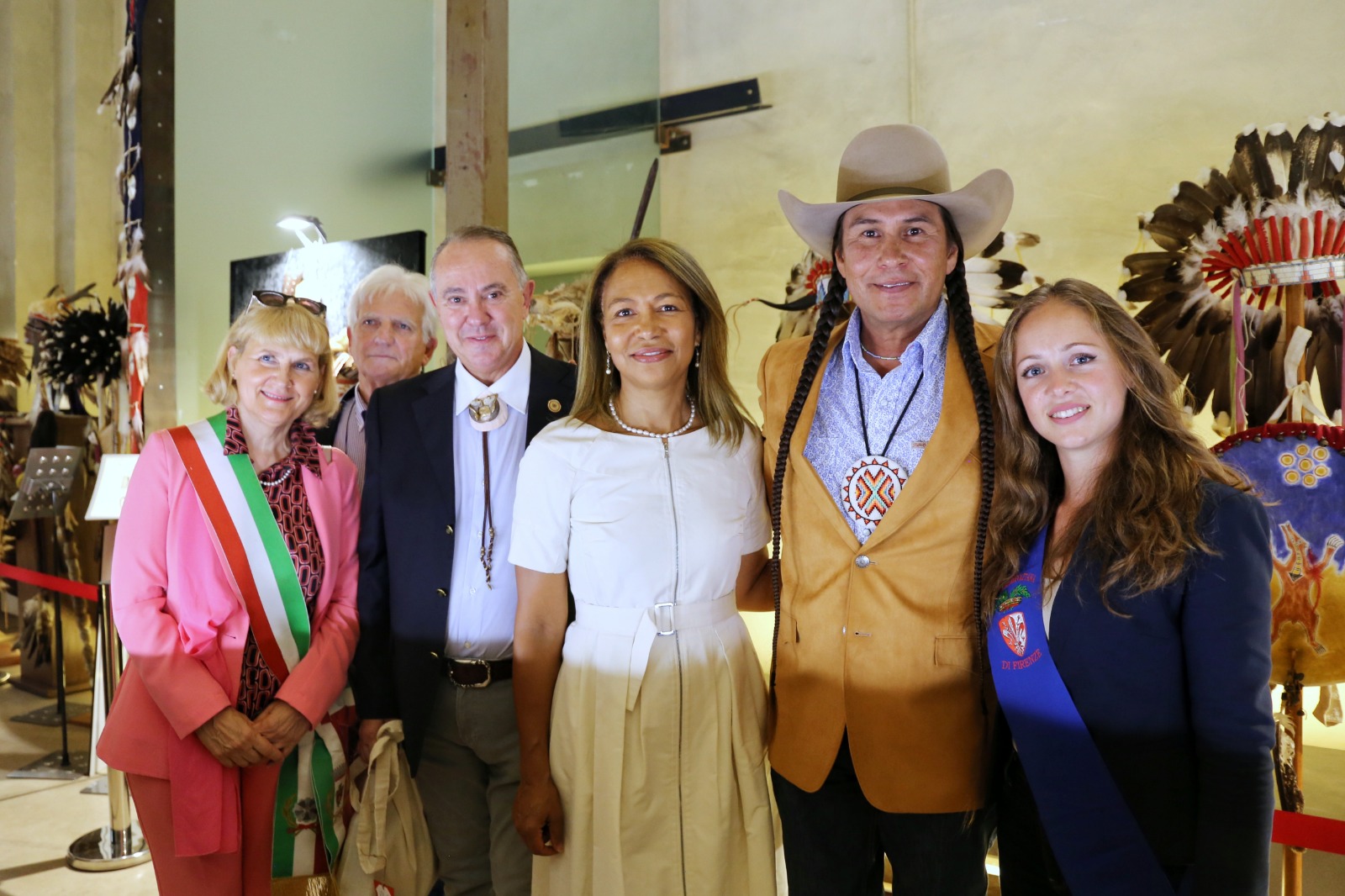 L'inaugurazione della mostra  (Foto di Antonello Serino, Met Ufficio Stampa)