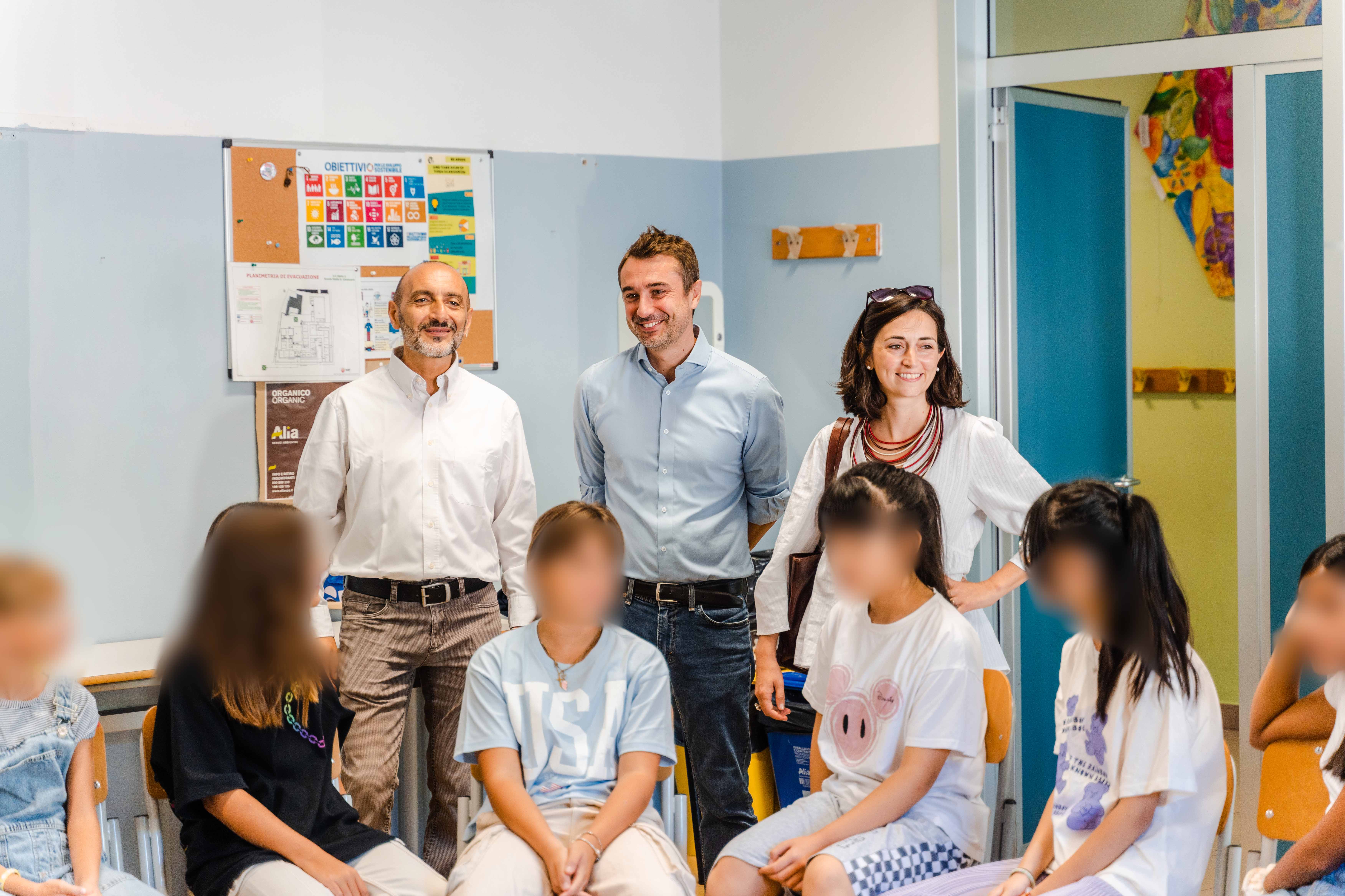 Primo giorno di scuola (Fonte foito Comune di Sesto Fiorentino)