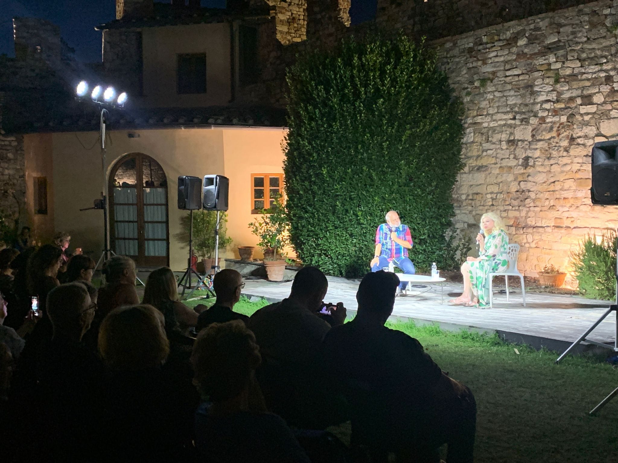 Incontro con Sandra Milo (Fonte foto Comune di Calenzano)