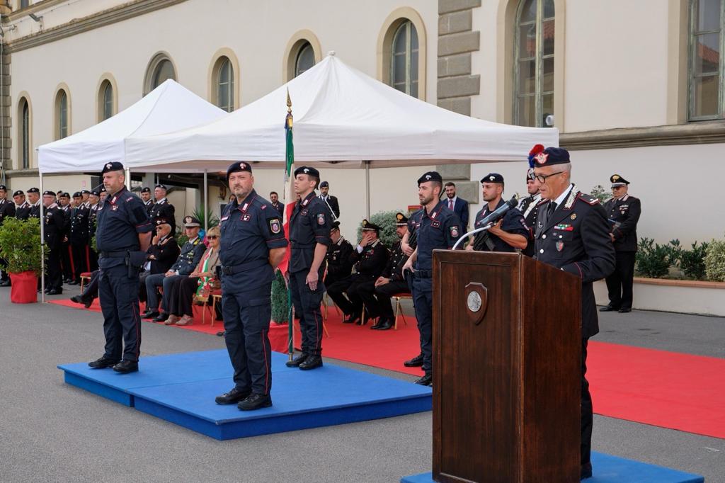 Cambio al comando del 6° Battaglione "Toscana", si è insediato il Tenente Colonnello Montemurro (Fonte foto Carabinieri)