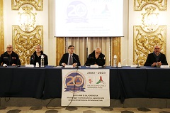 Da sx Bernardo Mazzanti, Leonardo Ermini, Dario Nardella, Fabrizio Curcio, Paolo Masetti (foto Antonello Serino - Met Ufficio Stampa)