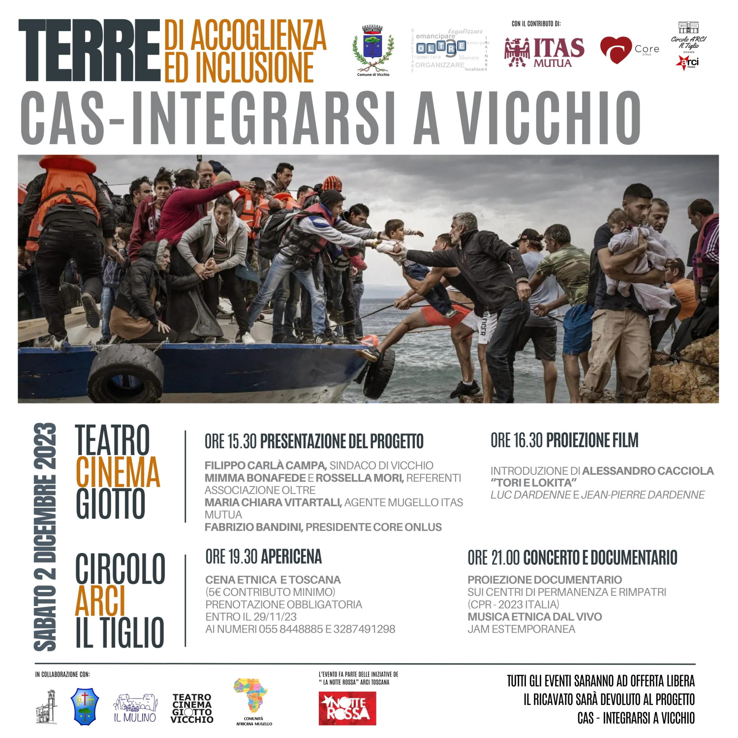 progetto vicchio migranti