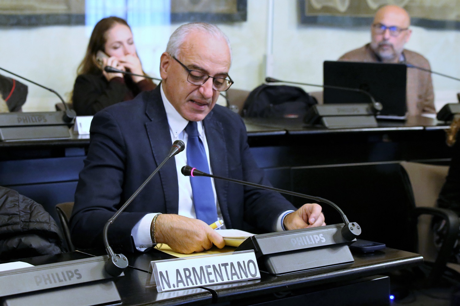 Consigliere Nicola Armentano (foto di Antonello Serino - Met Ufficio Stampa)