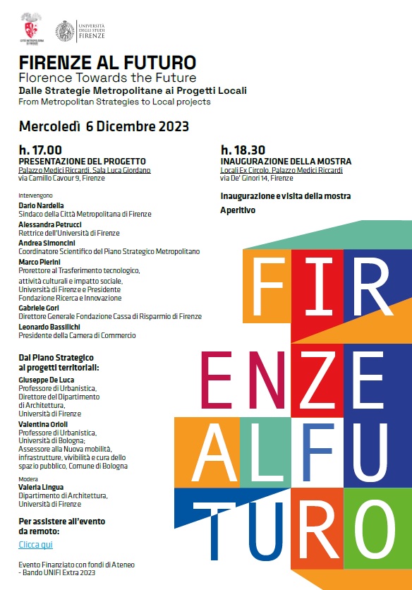 Il programma di 'Firenze al futuro'