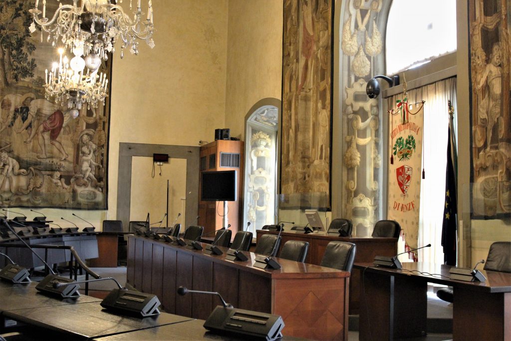 Aula Consiglio Metropolitano (Foto archivio Antonello Serino - Met Ufficio Stampa)