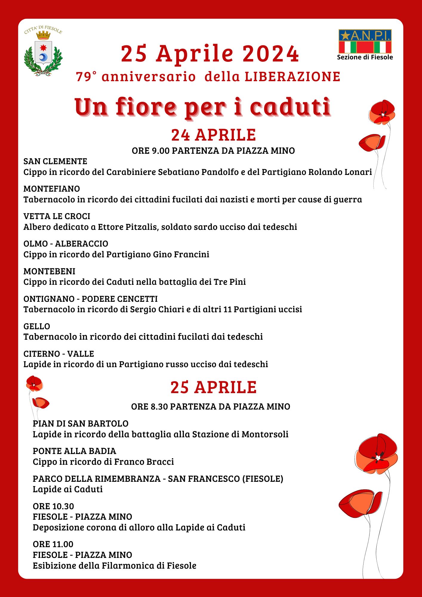 25 aprile a fiesole