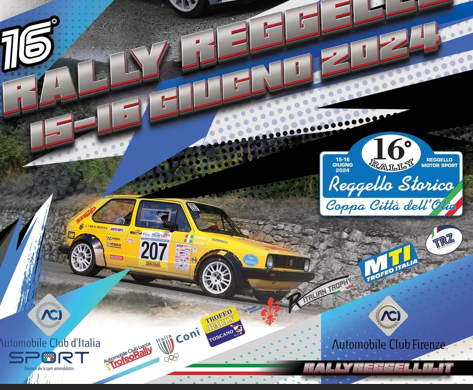 Locandina Rally di Reggello-Figline e Incisa Valdarno 