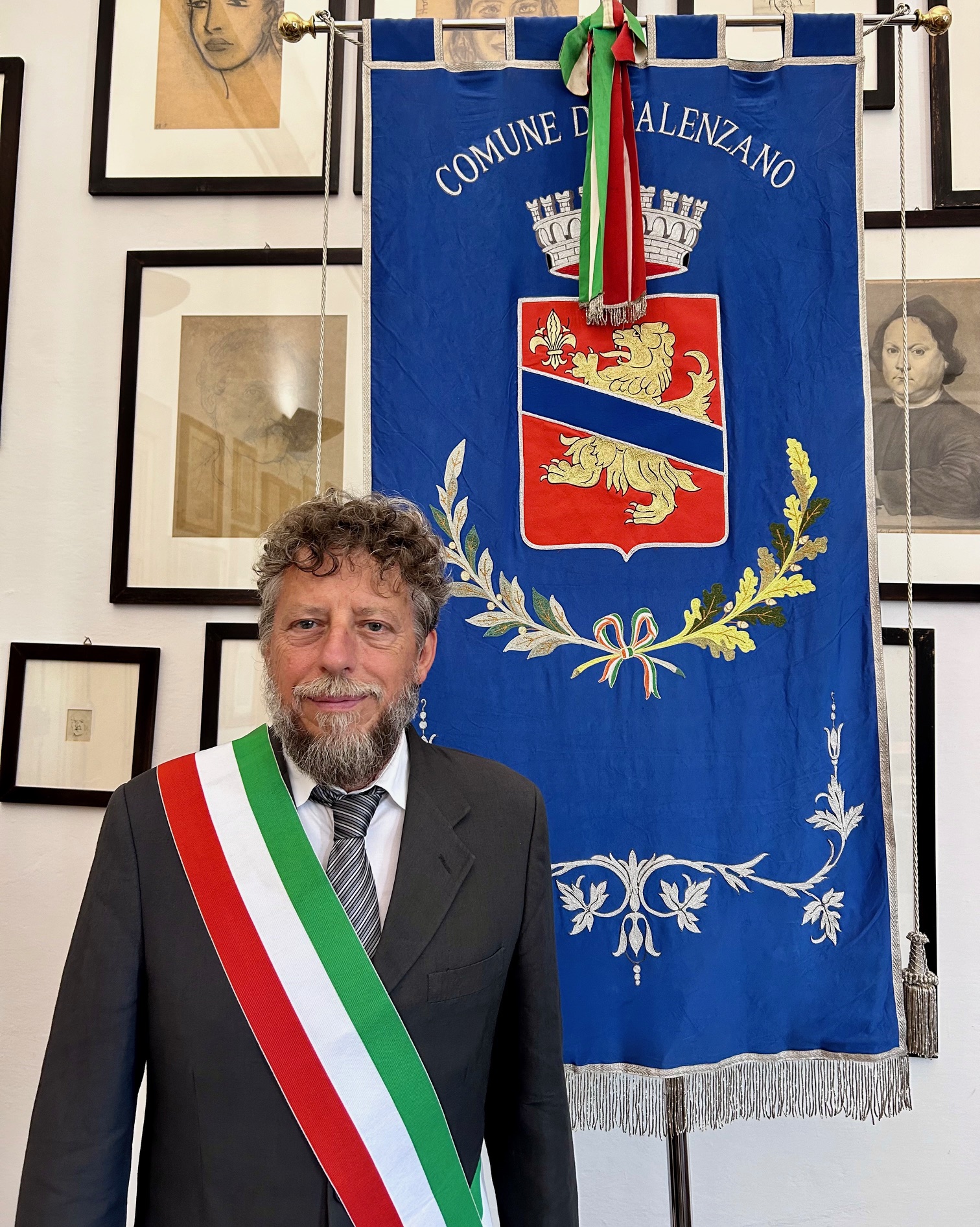 Il nuovo sindaco Giuseppe Carovani (Fonte foto Comune di Calenzano)