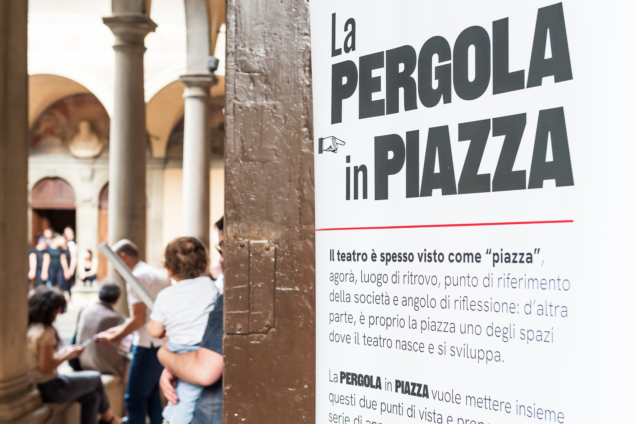La Pergola in Piazza (Ph. Filippo Manzini - fonte Teatro della Toscana)