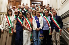 Sara Funaro incontra Sindaci e Sindache della Città Metropolitana di Firenze (foto Antonello Serino - Met Ufficio Stampa)