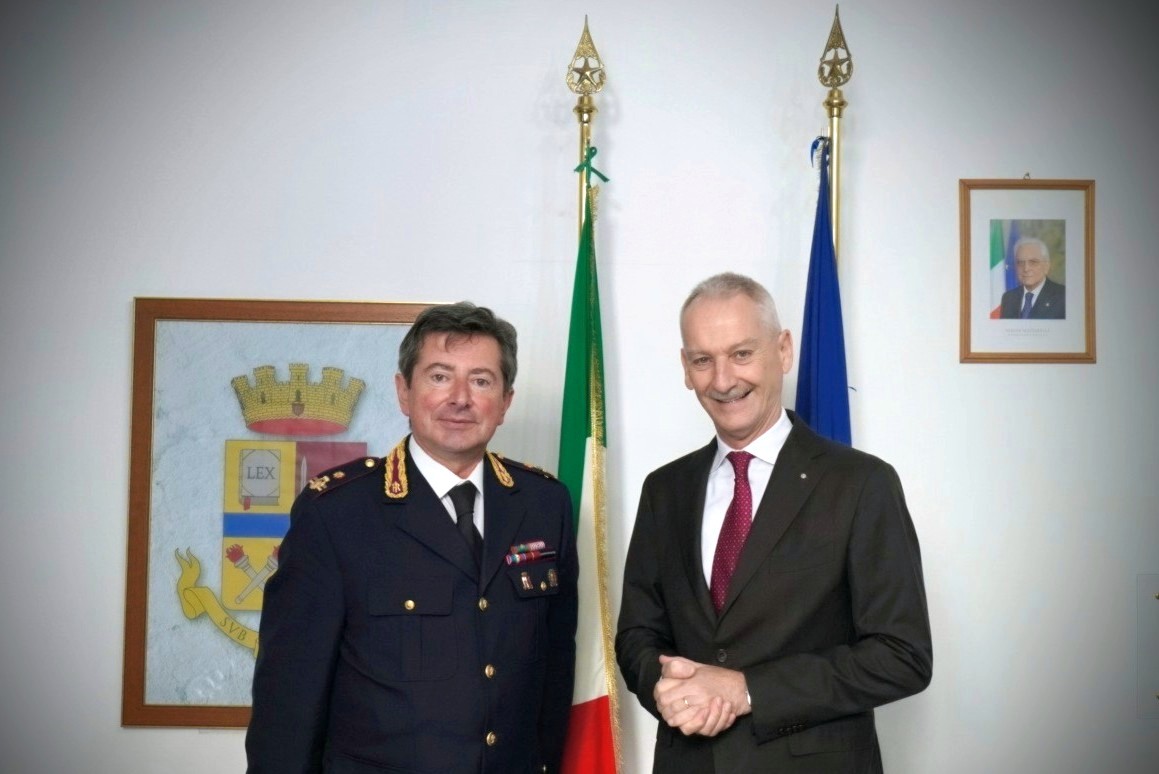 Dottor Giorgio Bacilieri Polstrada Toscana 2024 (fonte foto Polizia di Stato)