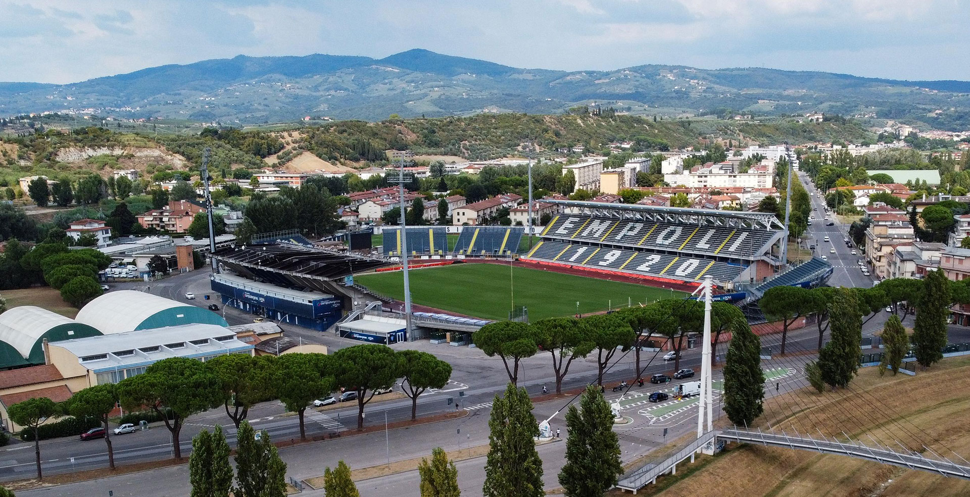 Empoli. Camminare per Serravalle immaginando il nuovo stadio