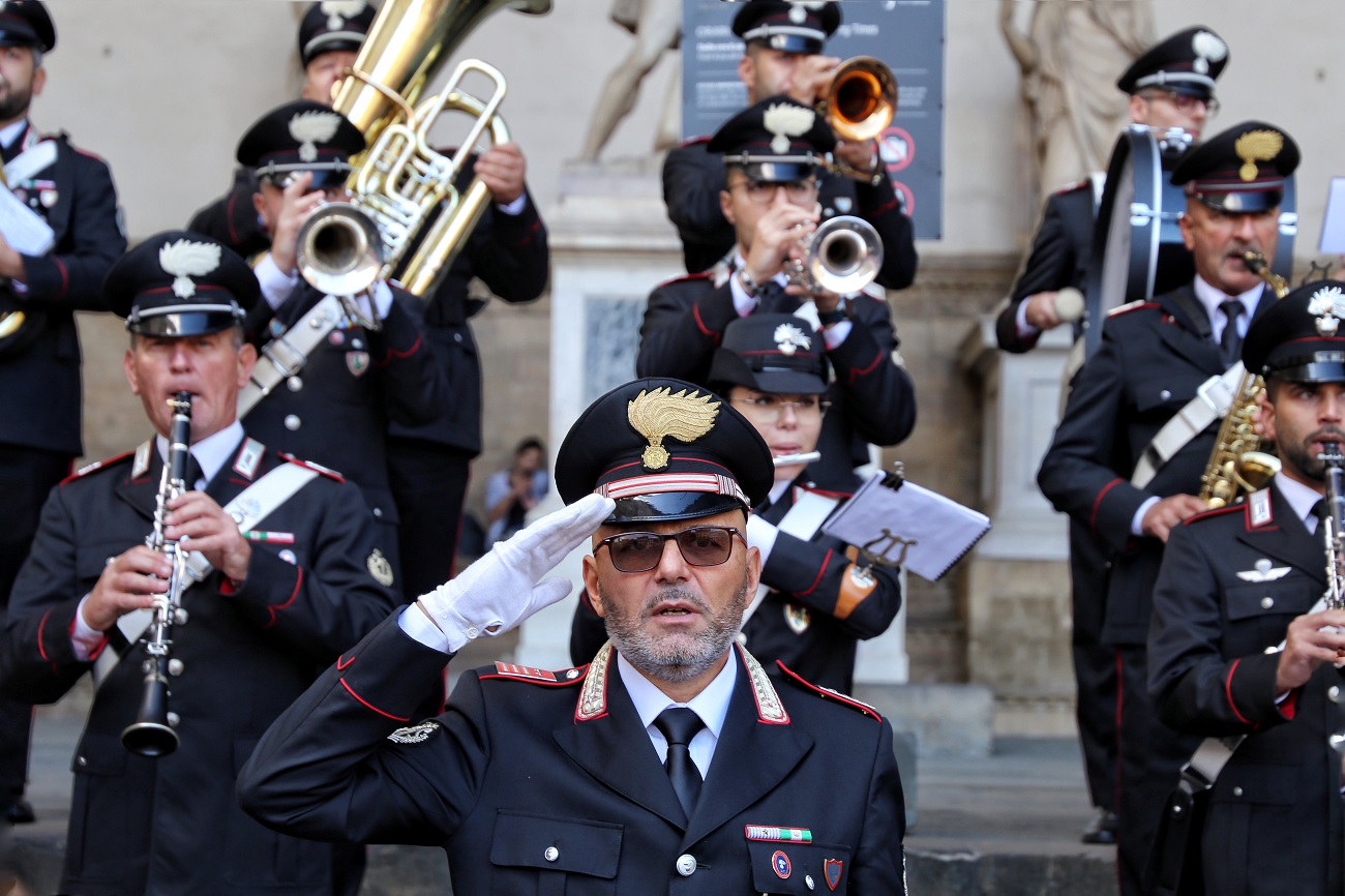 Banda dell'Arma dei Carabinieri (foto Antonello Serino - Met Ufficio Stampa)