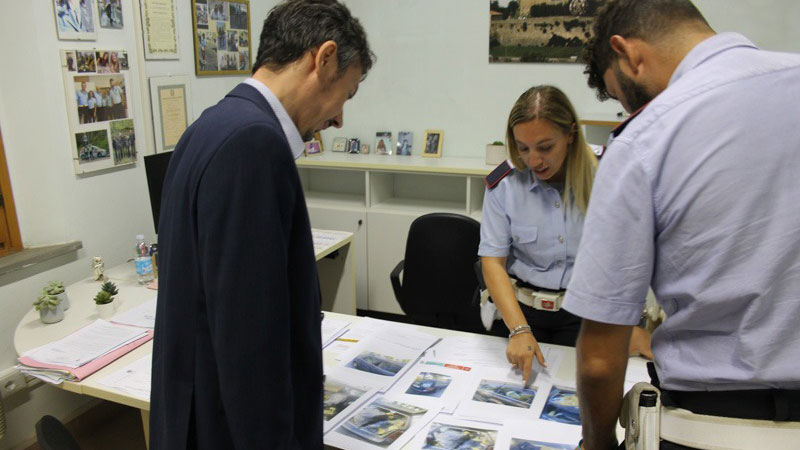 Vinci. Ambiente, a Sovigliana la polizia municipale intercetta un’auto piena di scarti edili