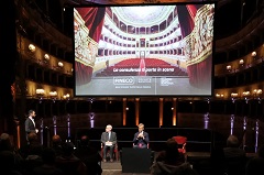 Marco Giorgetti e Paolo Di Grazia, un momento della presentazione (foto Antonello Serino - Met Ufficio Stampa)