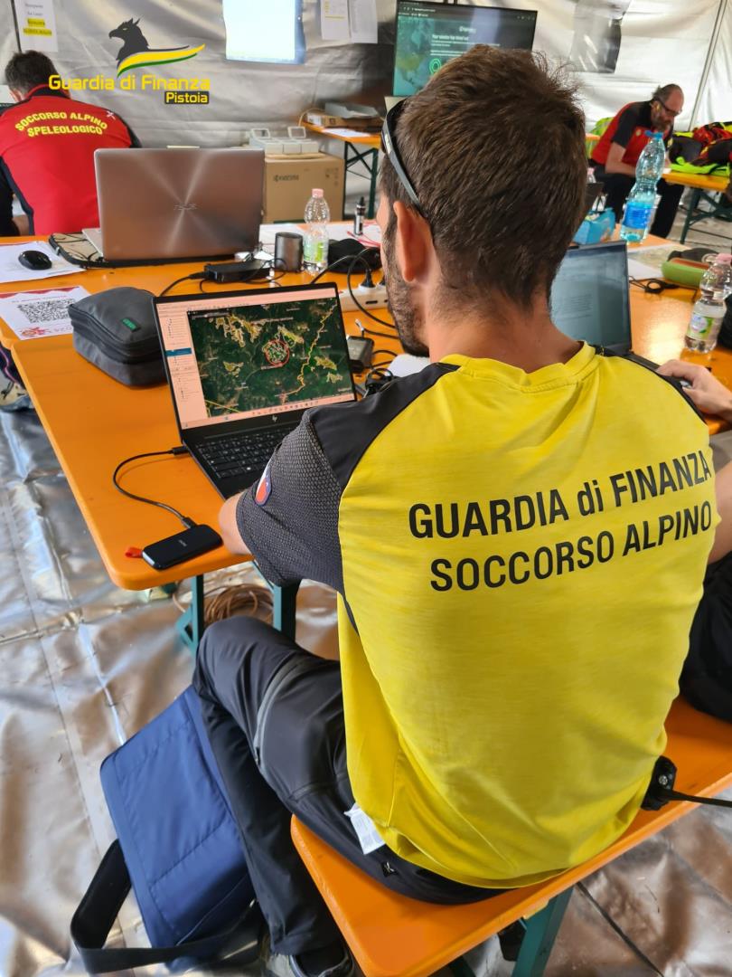 GdF soccorso alpino (Fonte foto Guardia di Finanza)