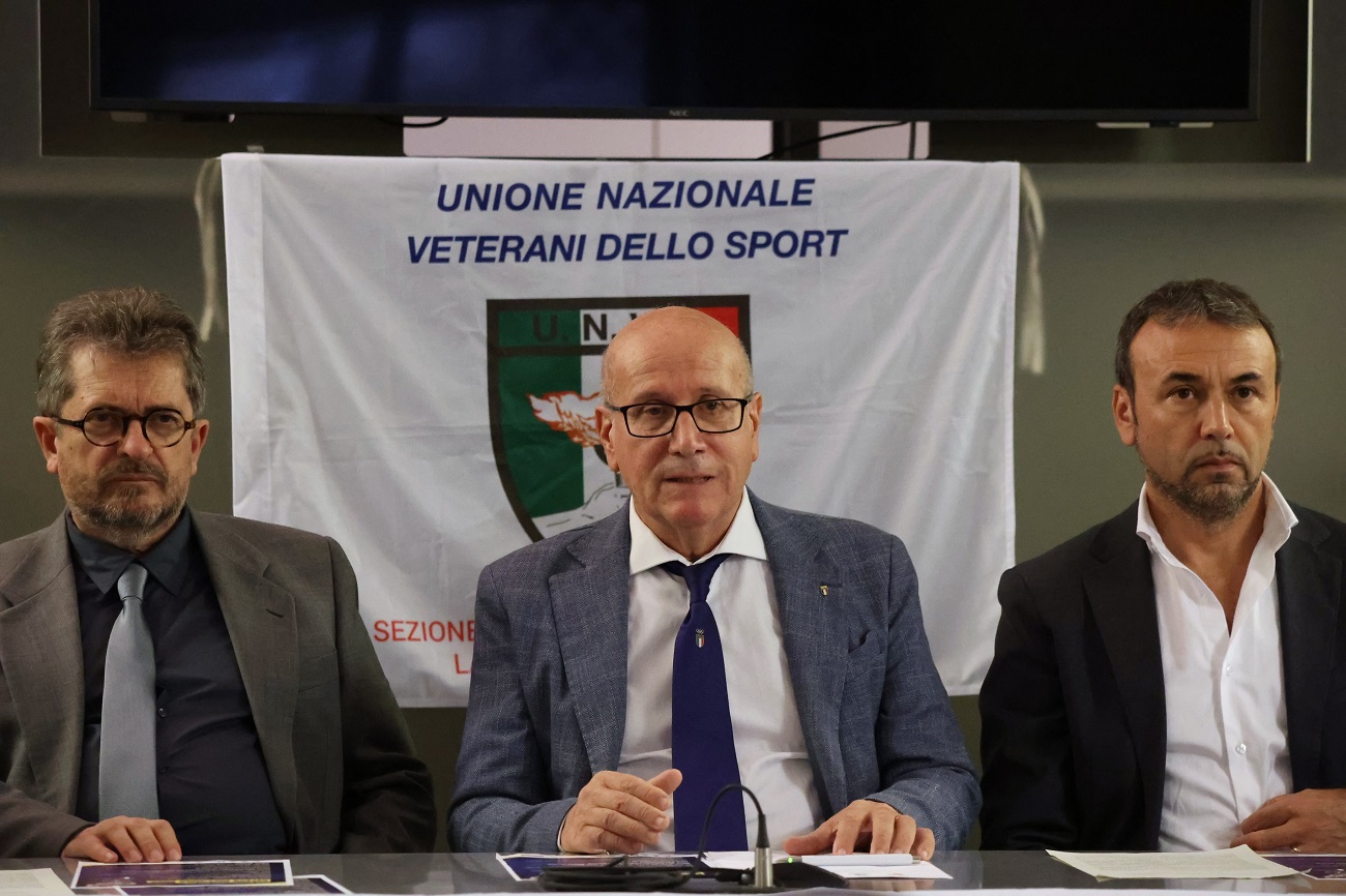 da sx Giampiero Fossi sindaco di Signa, Gianni Taccetti consigliere CONI e Emanuele Caporaso sindaco di Lastra a Signa (foto Antonello Serino - Met Ufficio Stampa)