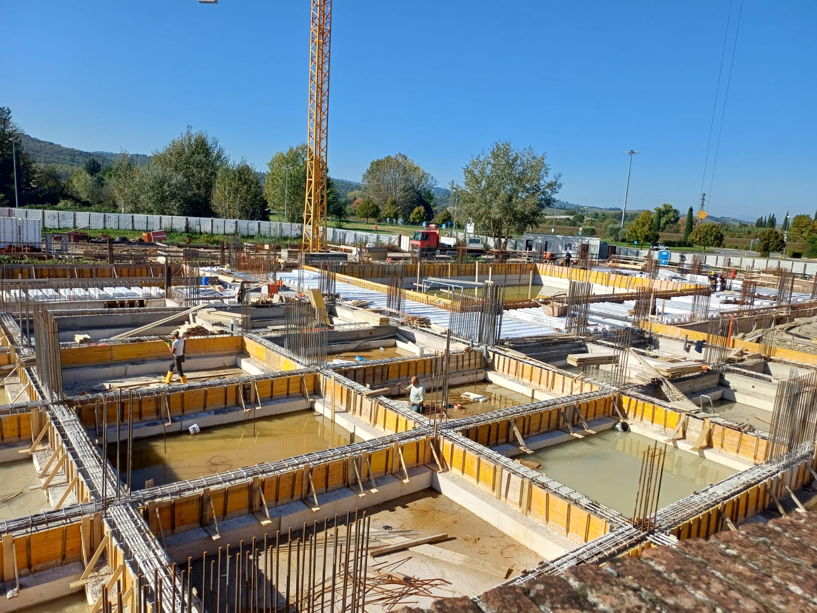 Certaldo - cantiere piscina Fiammetta  (fonte foto comune) 