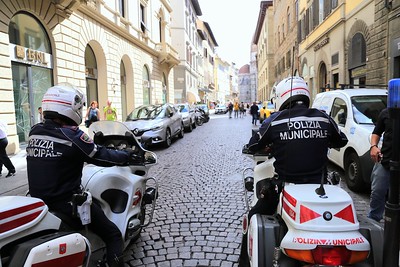 Polizia municipale. fonte foto Antonello Serino. Ufficio Stampa Città Metropolitana di Firenze