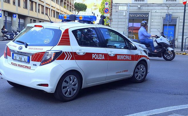 Polizia municipale. fonte foto Antonello Serino. Ufficio Stampa Città Metropolitana di Firenze