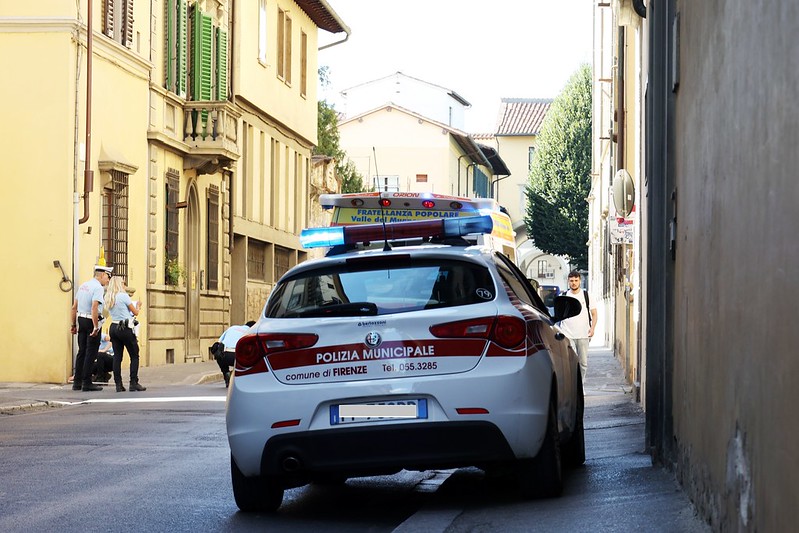 Polizia municipale. fonte foto Antonello Serino. Ufficio Stampa Città Metropolitana di Firenze