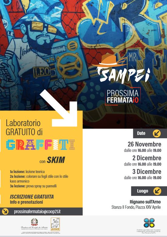 Locandina laboratorio con Skim