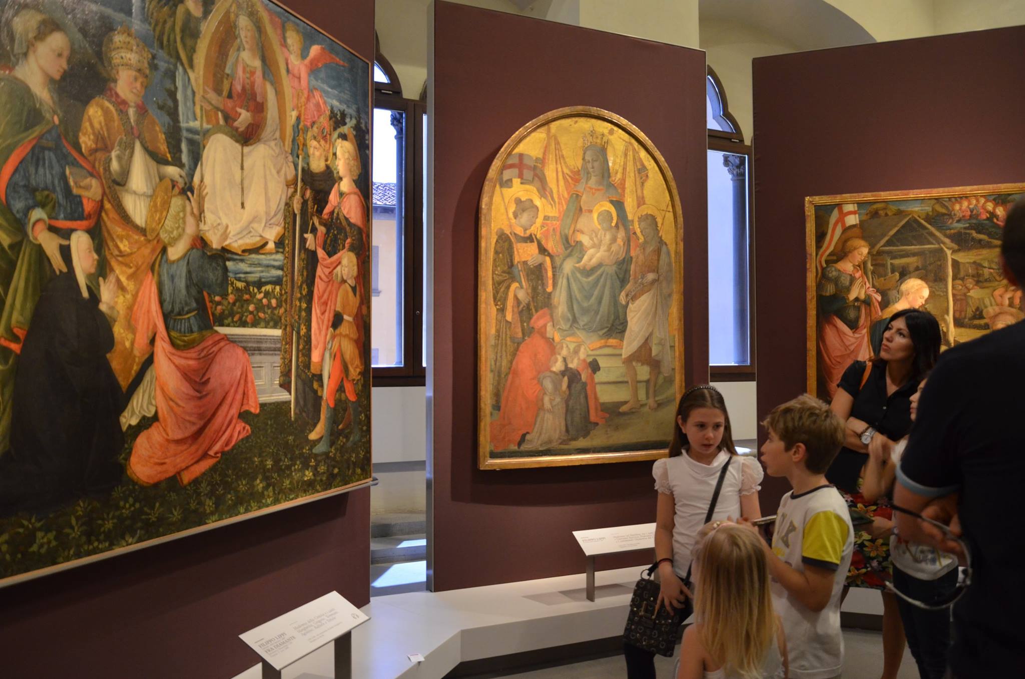 Bambini e famiglie al museo di Palazzo Pretorio (Fonte foto Palazzo Pretorio - Comune di Prato)