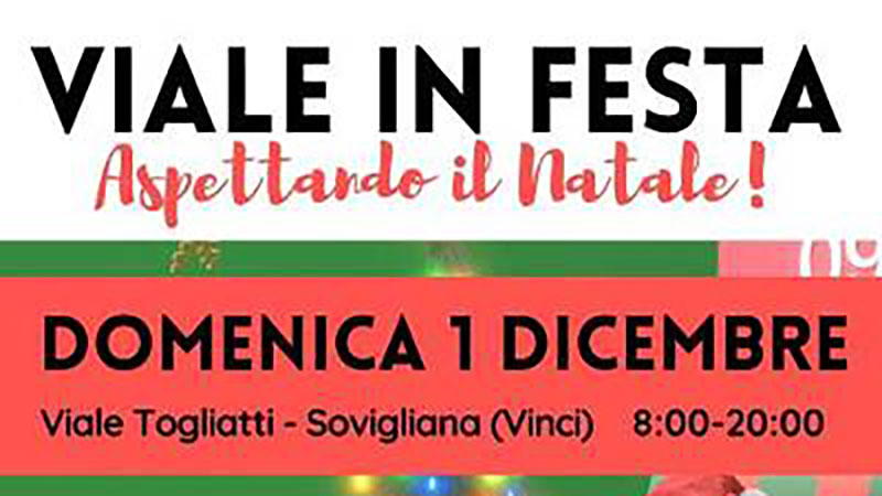 Viale in festa. Sovigliana e Spicchio aspettano il Natale