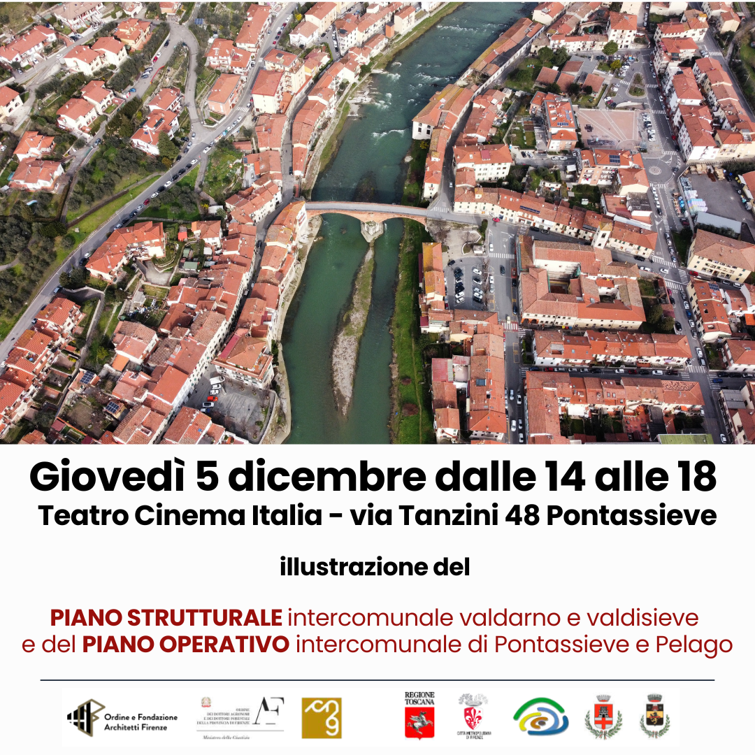 5 dicembre - piano strutturale e operativo pontassieve