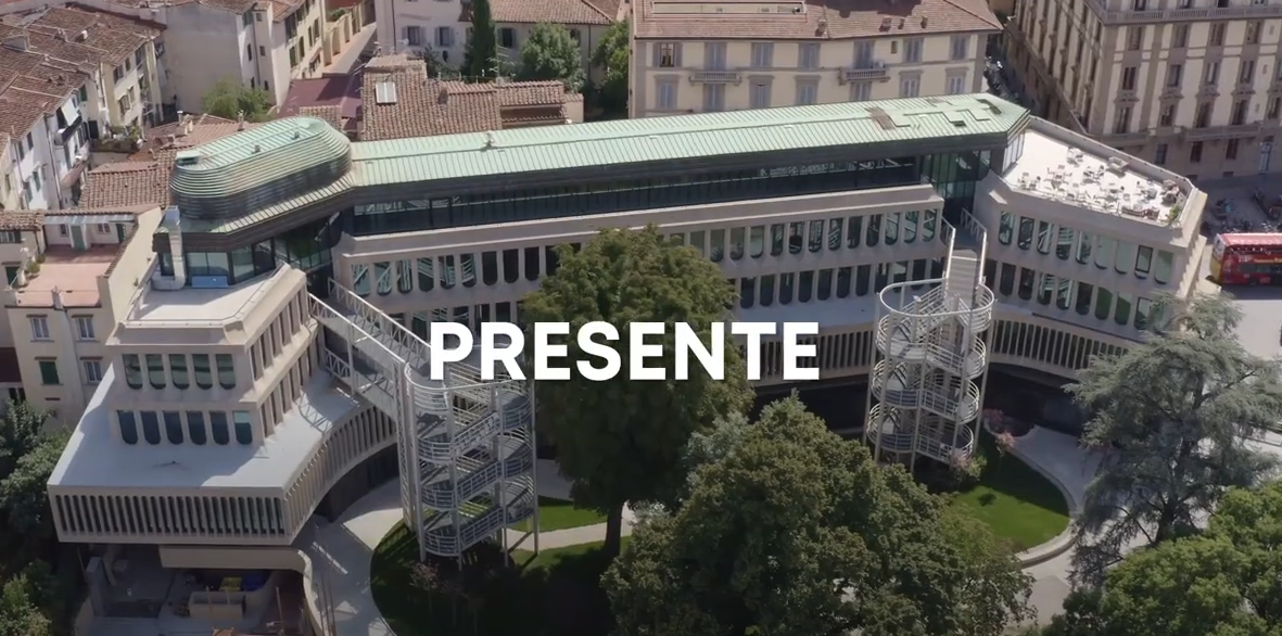 In foto Palazzo degli Affari tratto da un frame del video