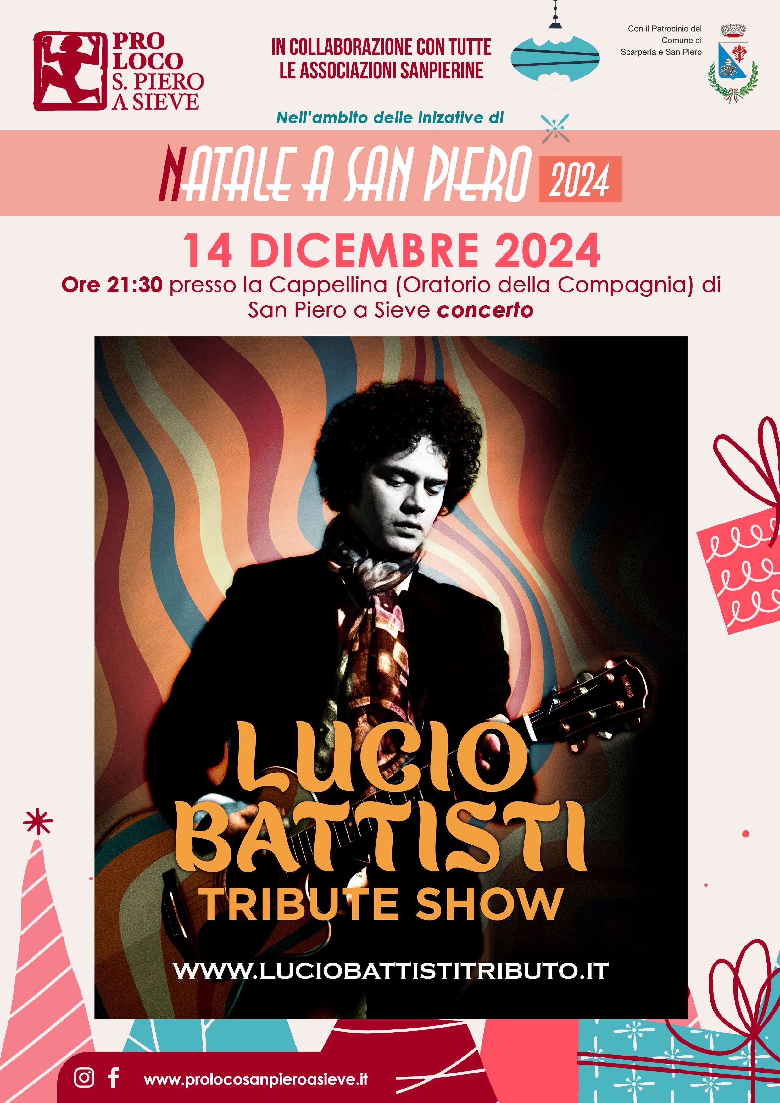 locandina Concerto 14 Dicembre a San Piero 2024