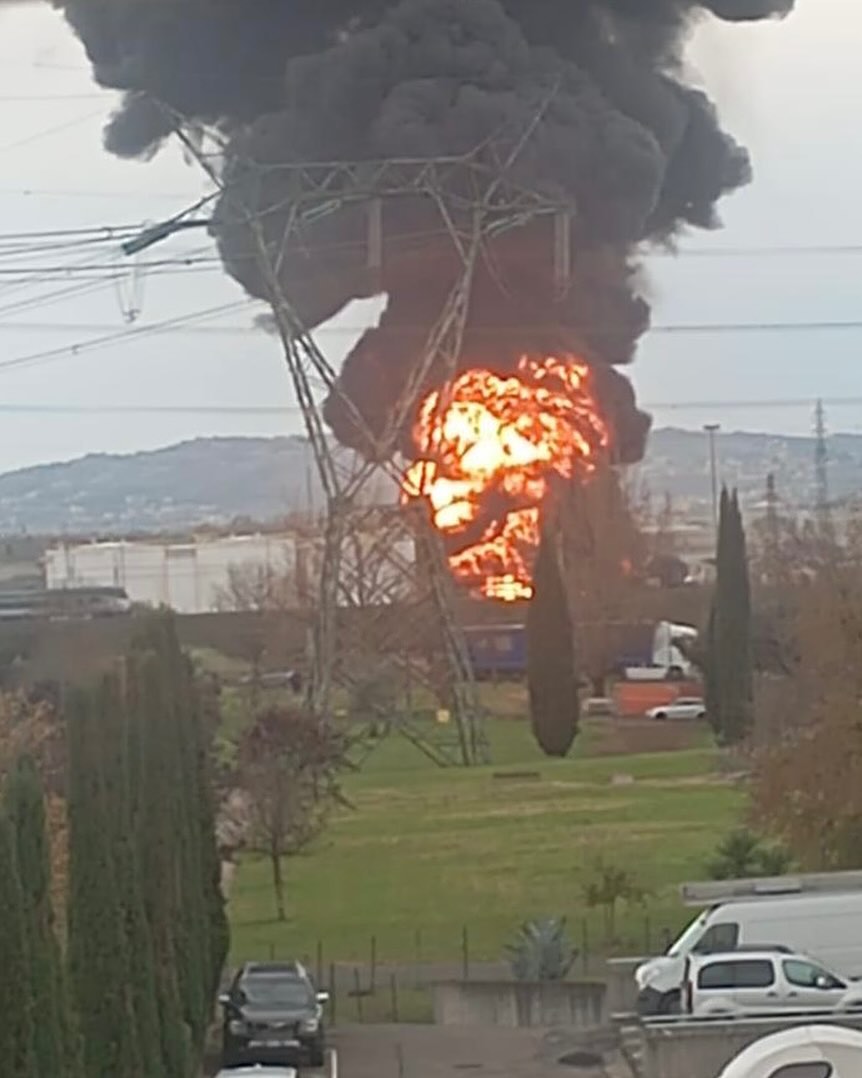 Esplosione Stabilimento a Calenzano (Fonte foto Città Metropolitana di Firenze)