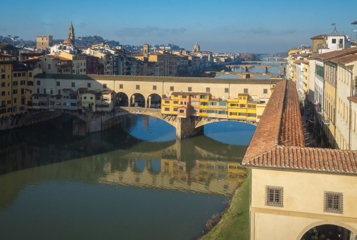 Corridoio Vasariano (Fonte foto Gallerie degli Uffizi)