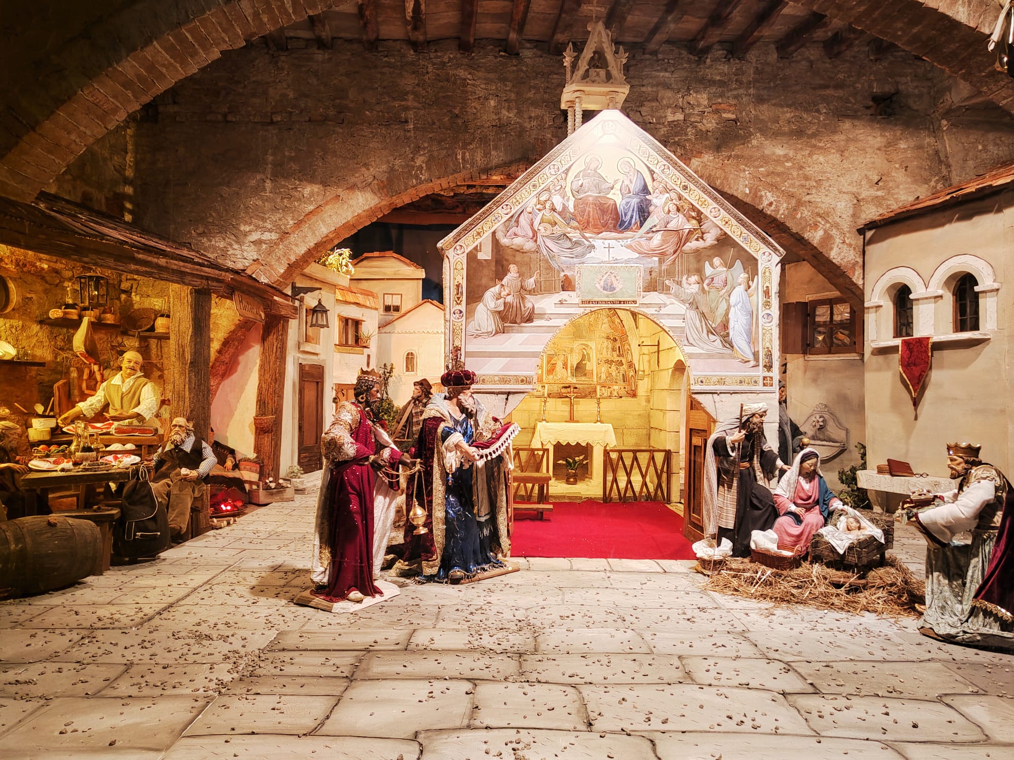 Presepe artistico della Porziuncola di San Francesco 