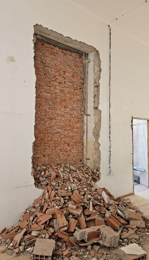 Proseguono i lavori alla scuola Ciampi di San Mauro (Fonte foto Comune di Signa)