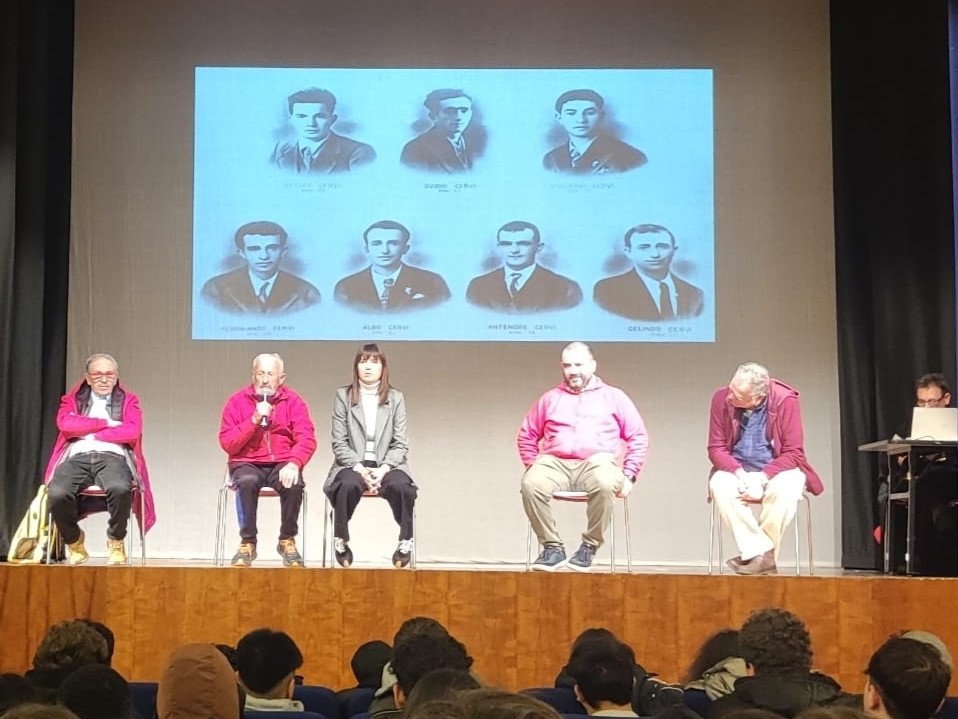 Incontro con Adelmo Cervi (fonte foto comunicato stampa)
