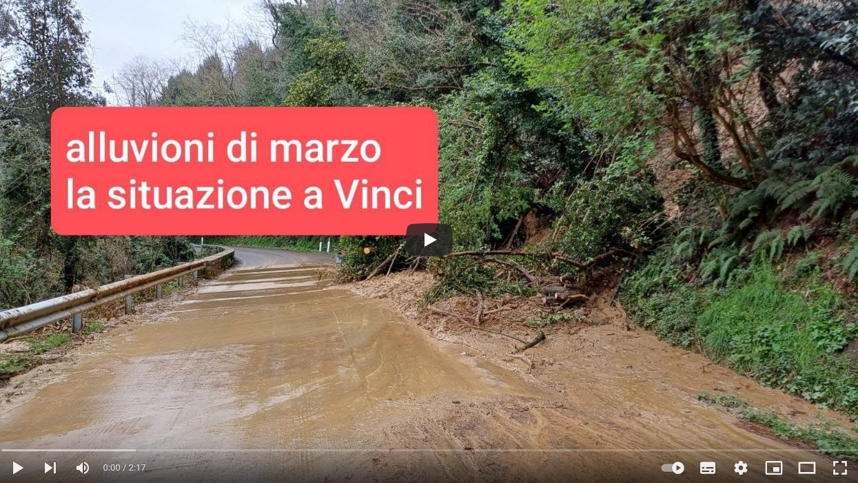 Il servizio video sugli allagamenti a Vinci