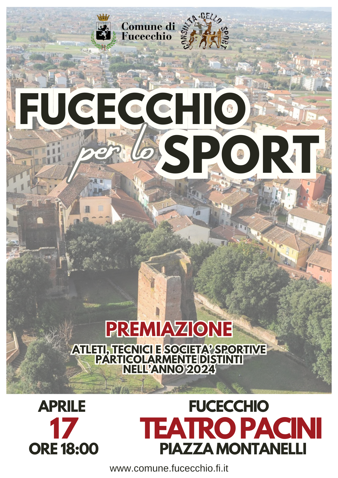 Fucecchio per lo sport, l'amministrazione comunale premia il mondo sportivo