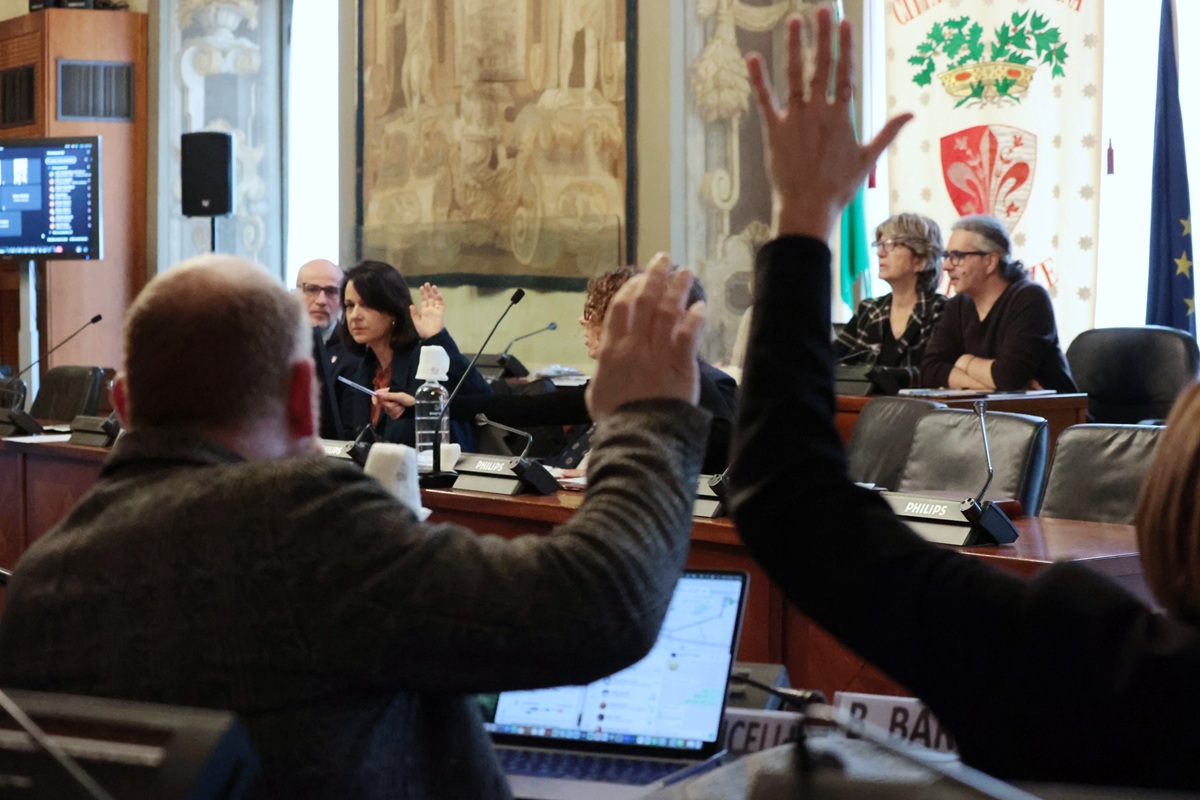 Consiglio di Palazzo Medici Riccardi (foto Antonello Serino - Met Ufficio Stampa)