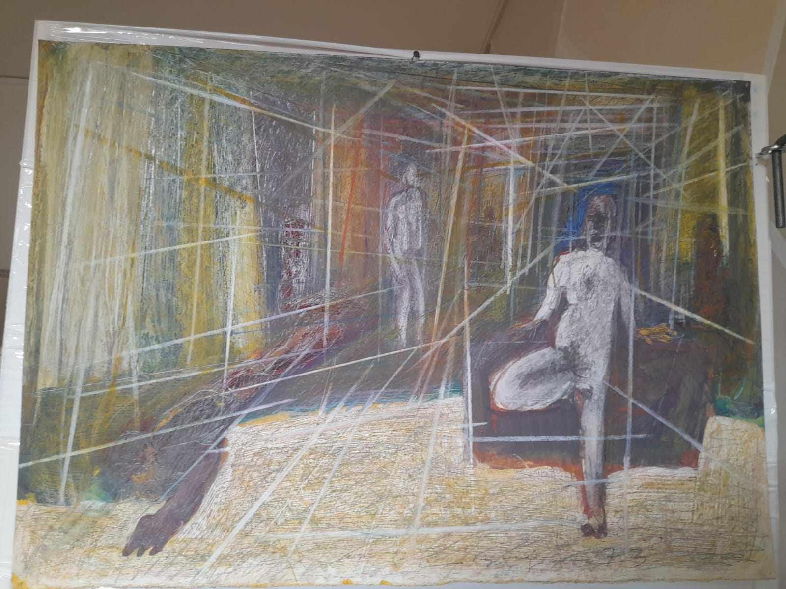 Un dipinto dell'artista (Fonte foto comunicato Comune di Signa)