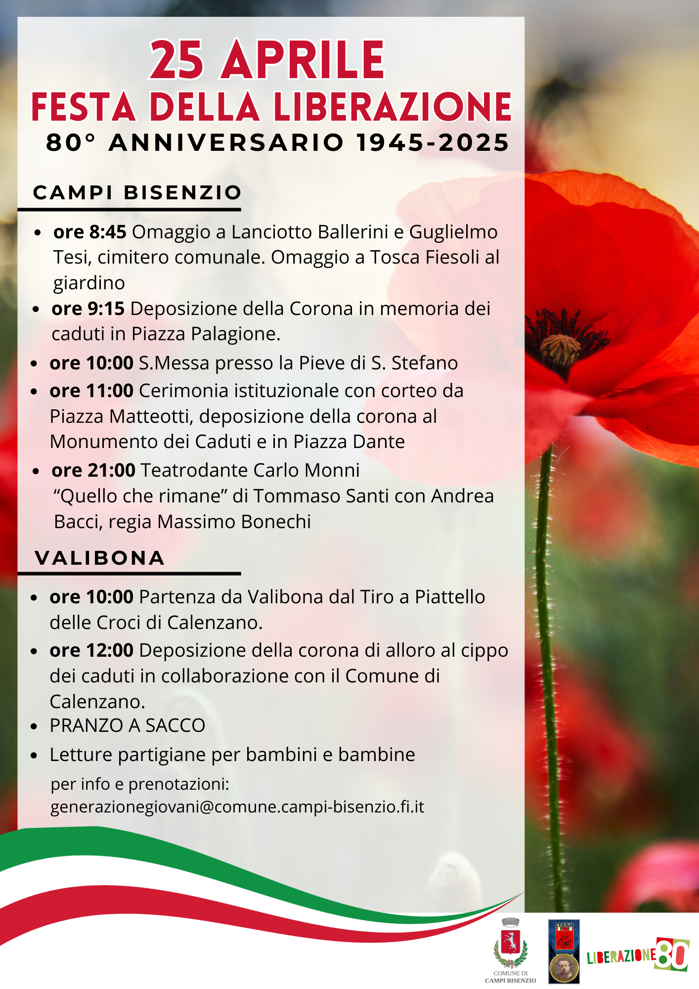 Locandina 25 aprile