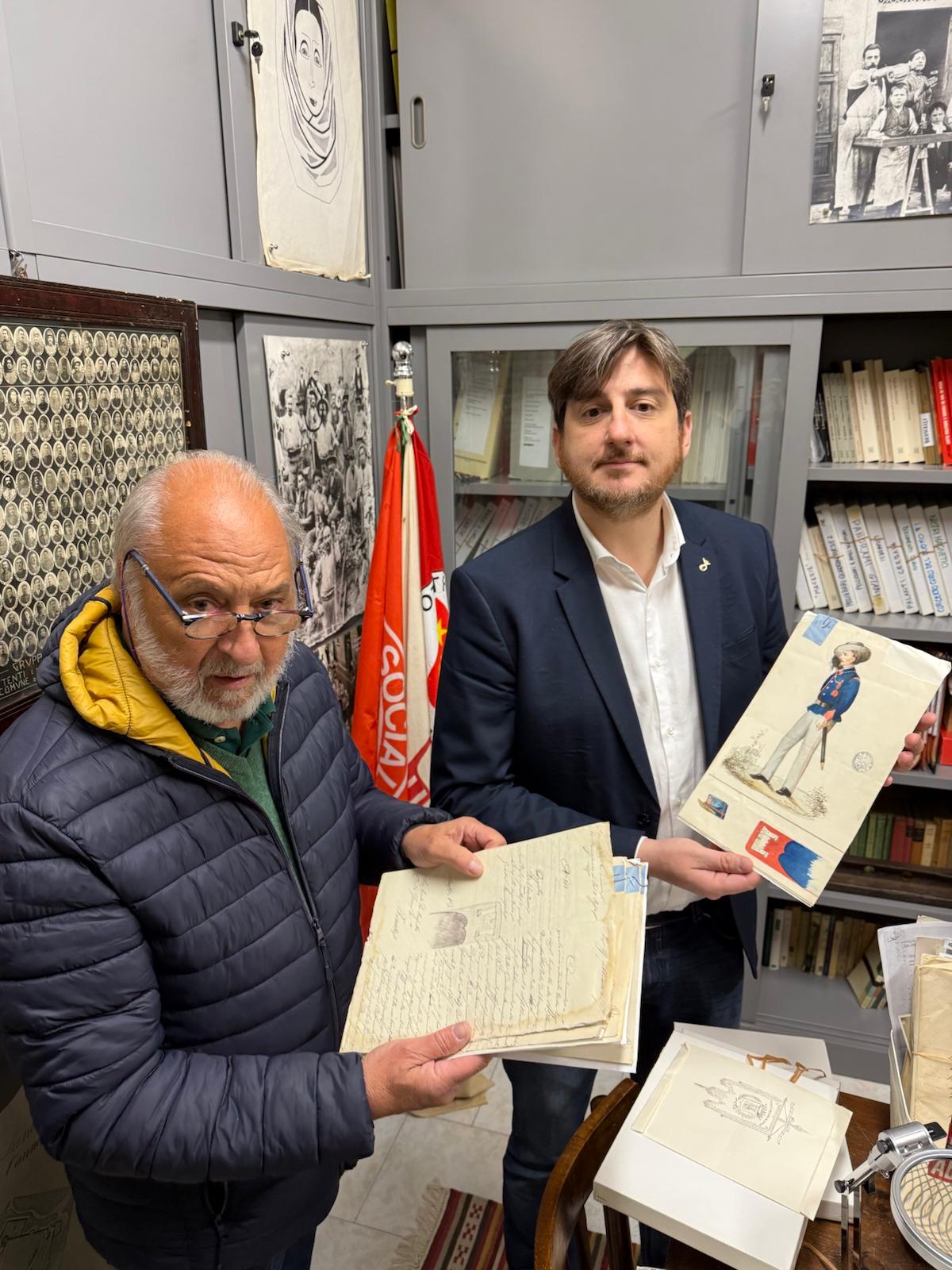 sindaco Ciappi e Fabrizio Fornera (fonte foto comunicato stampa)