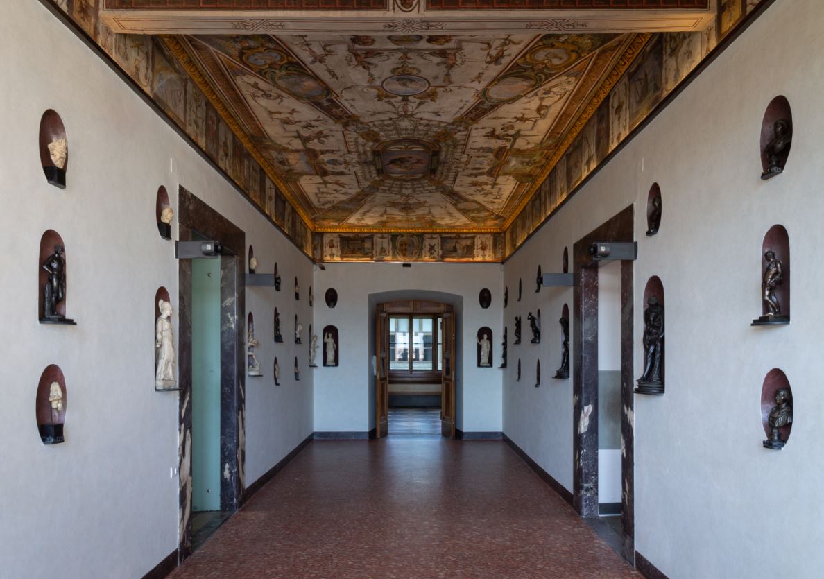 Lo Stanzino delle Matematiche (Foto da comunicato Gallerie degli Uffizi)