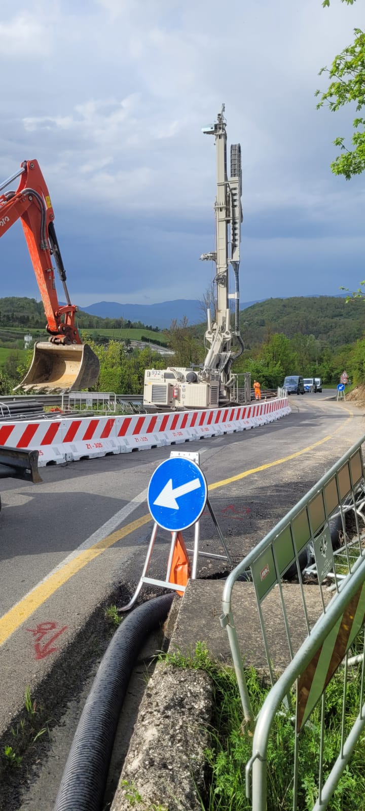 Il cantiere a Cornocchio