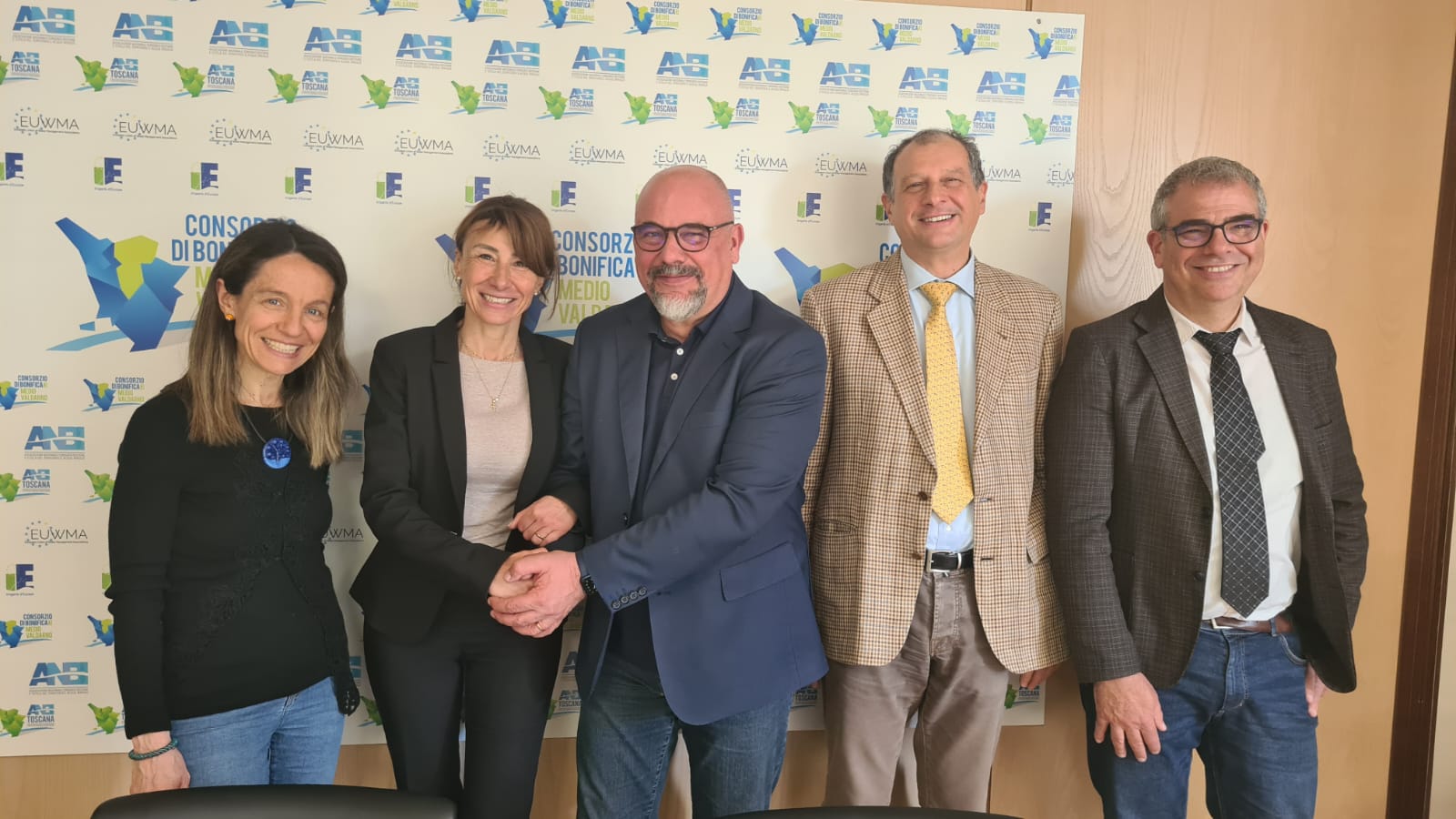 Incontro tra l'Autorità di Distretto e il Consorzio di Bonifica Medio Valdarno (Fonte foto CBMV)