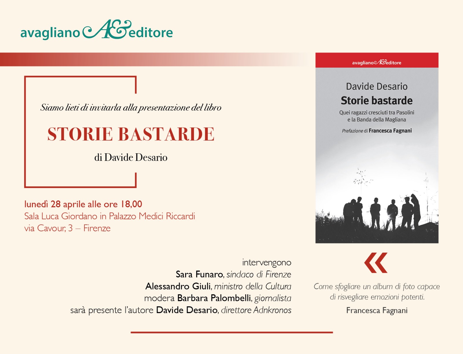 La presentazione di 'Storie bastarde'