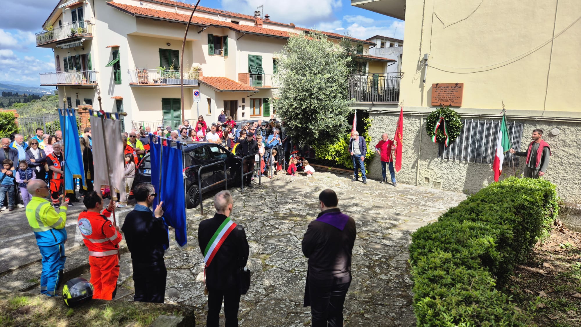 Le celebrazioni del 25 aprile (Fonte foto Comune di Impruneta)