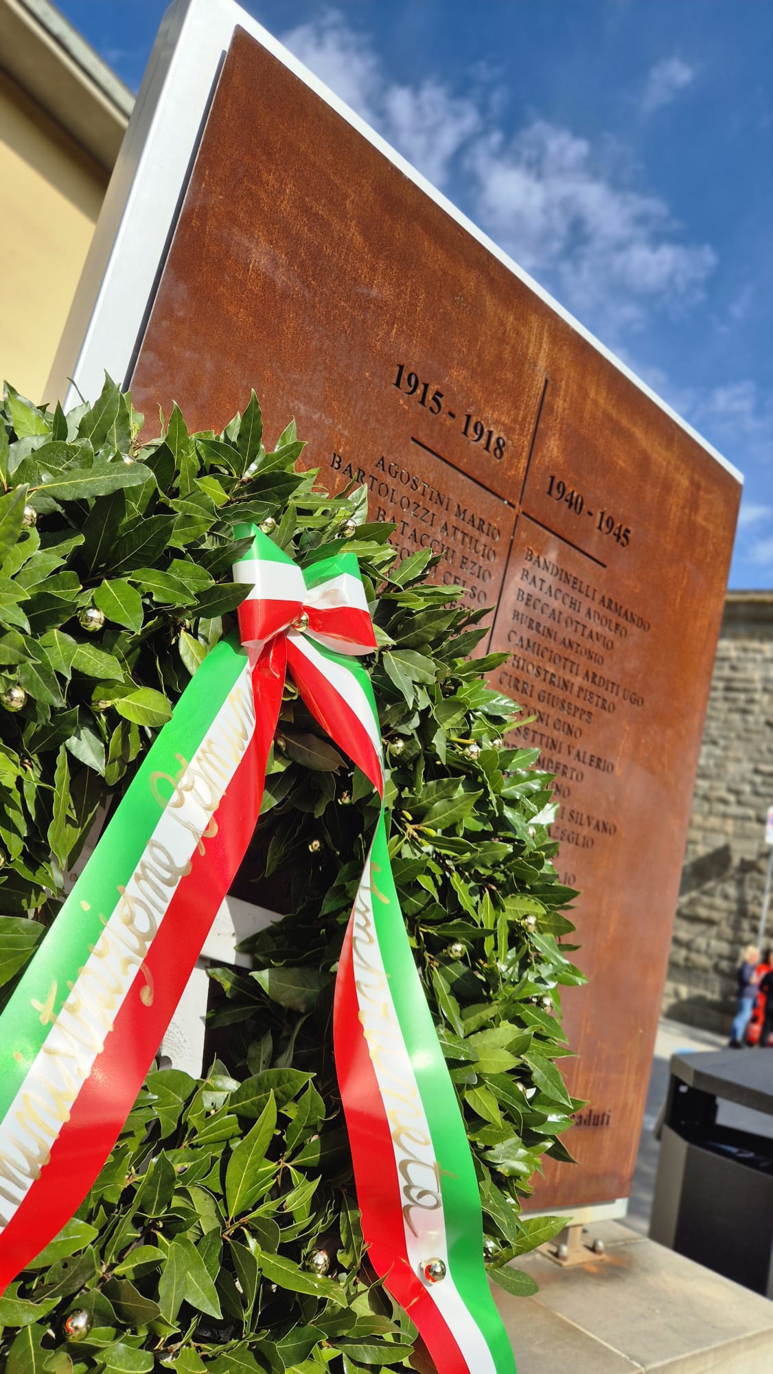 Le celebrazioni del 25 aprile (Fonte foto Comune di Impruneta)